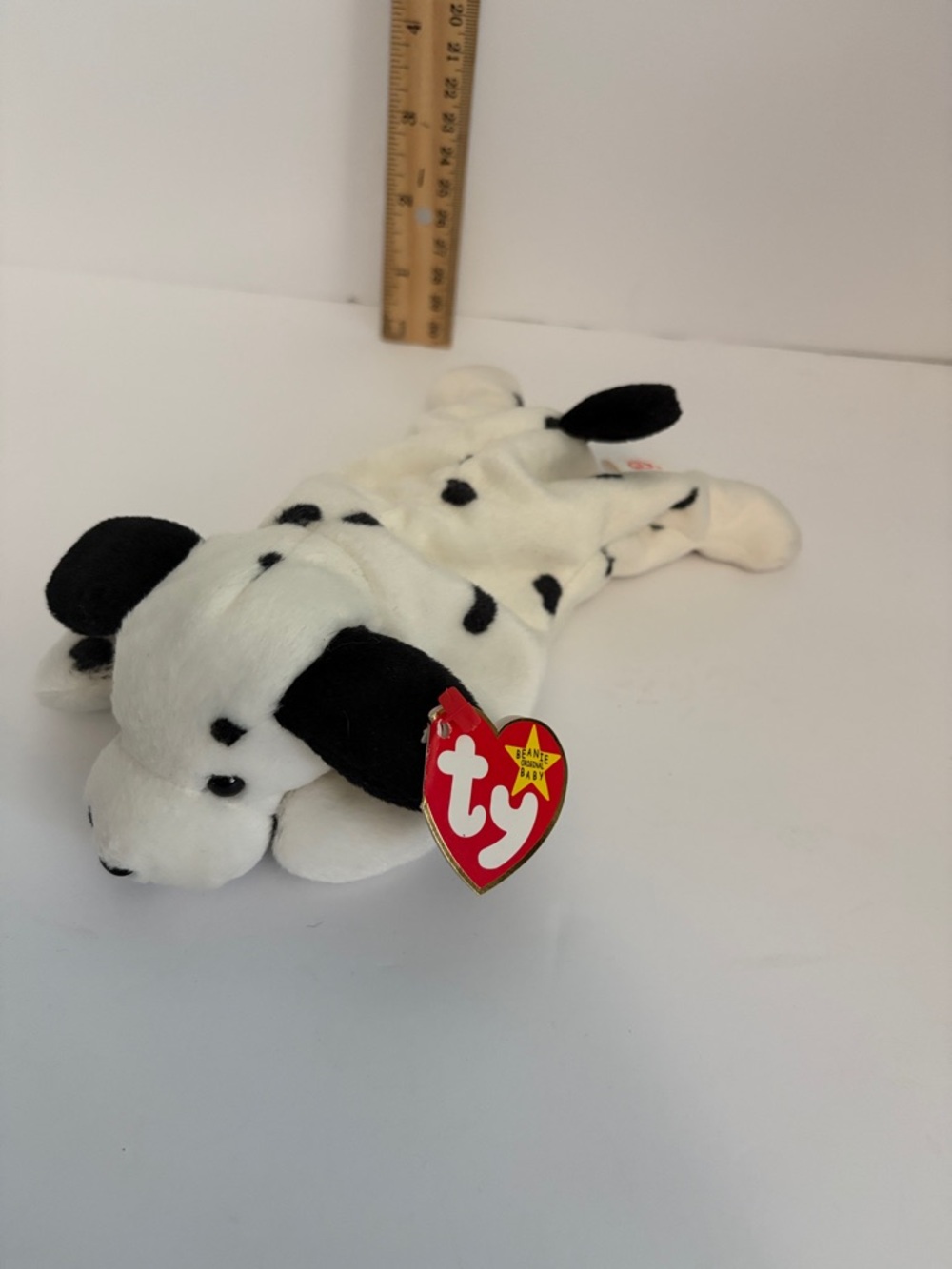 Ty Beanie Babies "Dotty" the Dalmatian dog plush